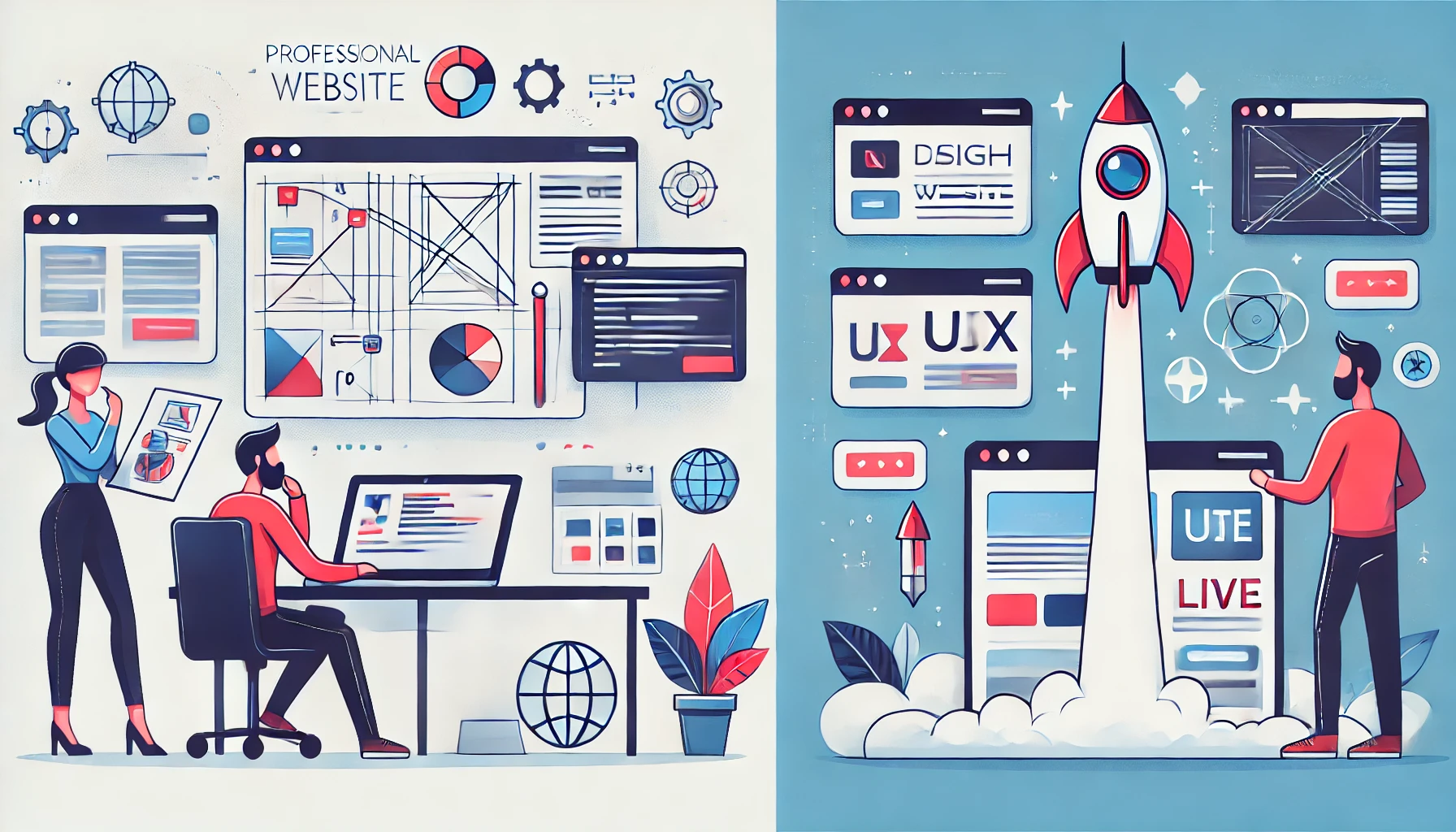 Lancer un site web professionnel : du concept à la mise en ligne