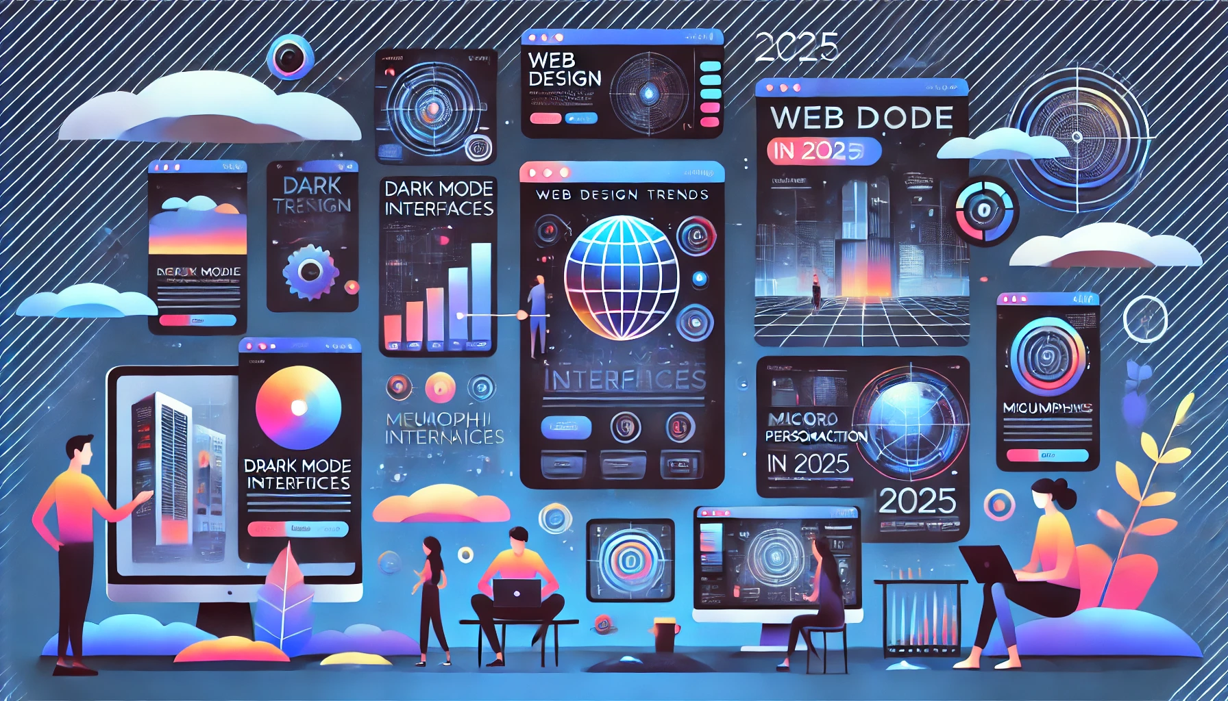 Les tendances du design web en 2025